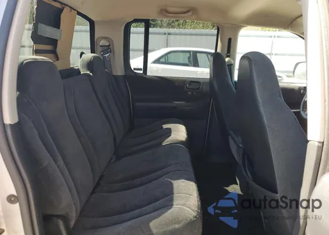 2001 Dodge Dakota Quad из США, поврежденный, VIN 1B7HL2AN71S237686